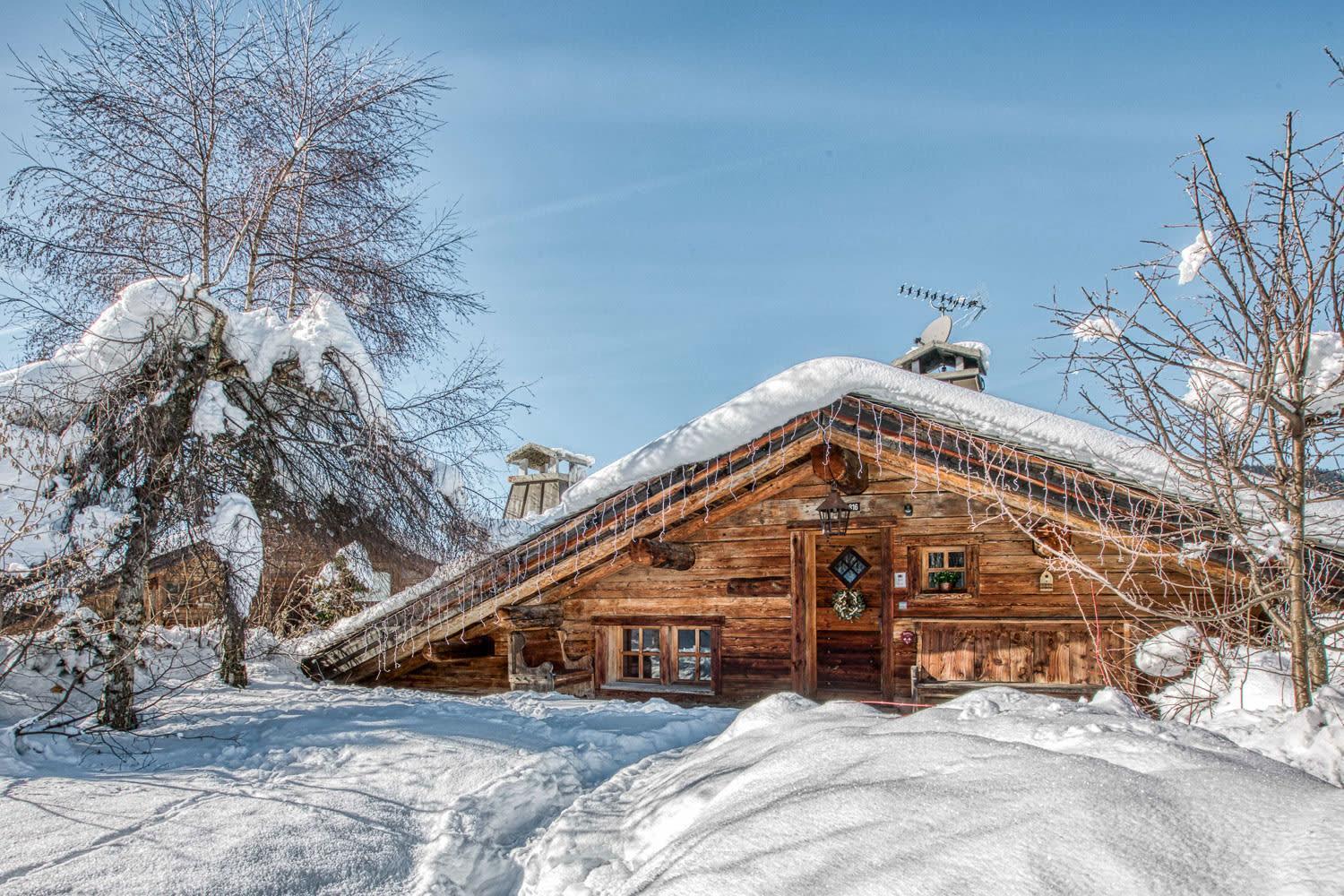 Chalet Edelweiss Межев Экстерьер фото